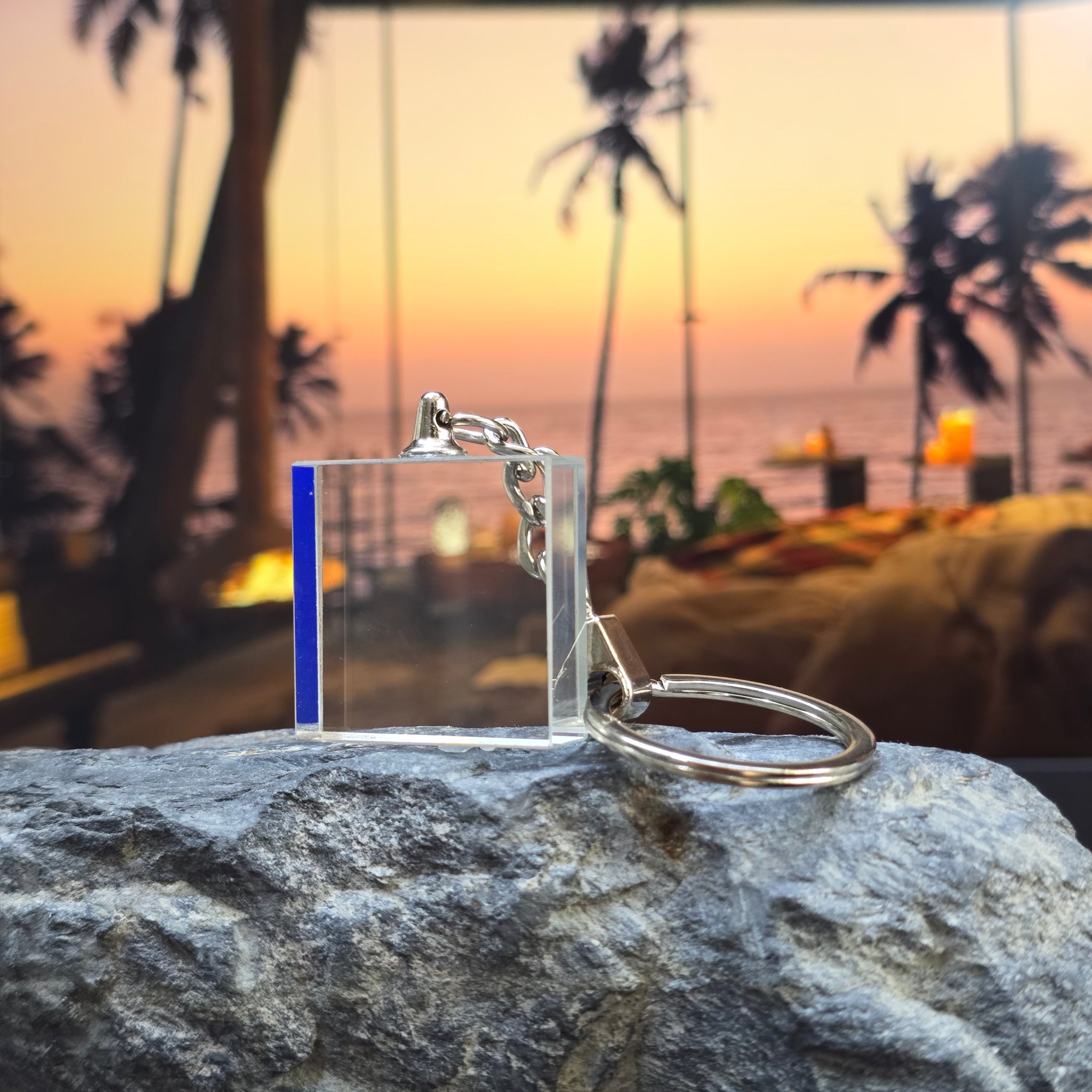 تعليقة سيارة كريستال  – مربع