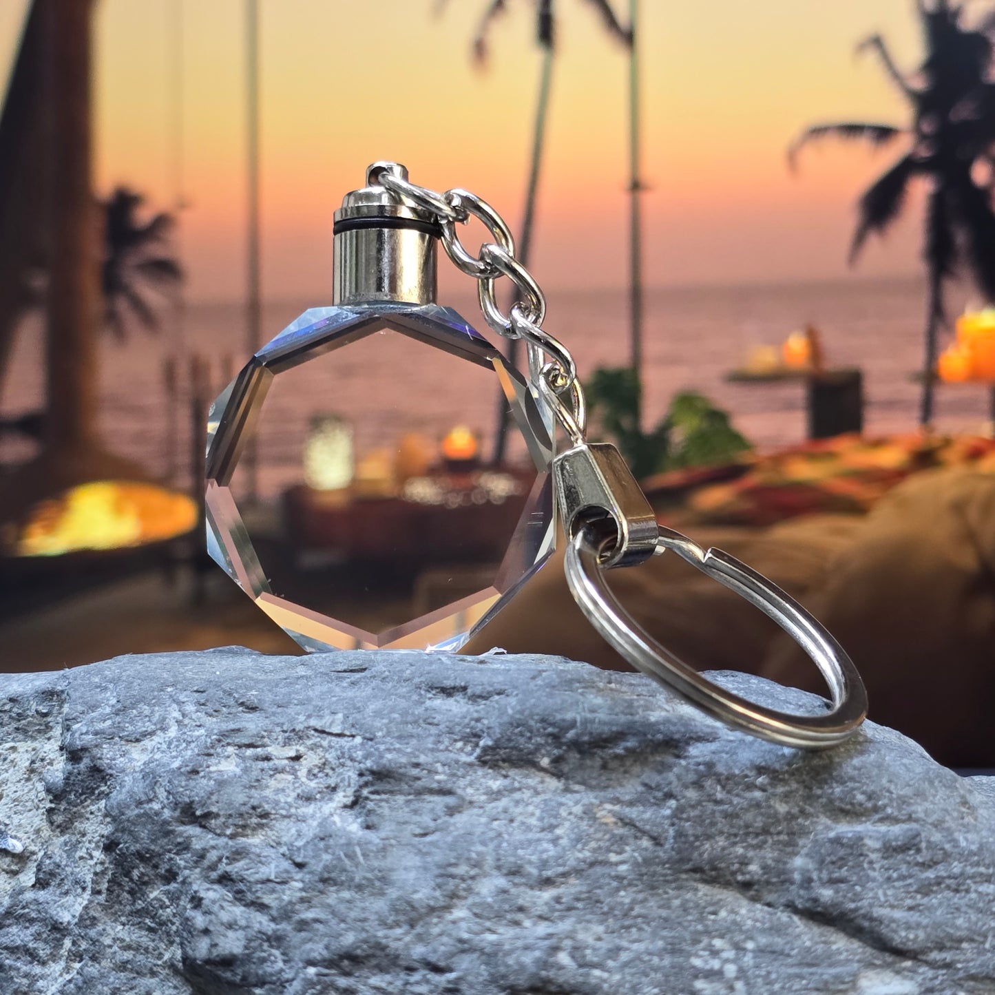 تعليقة سيارة كريستال  – دائرة ذات أوجه