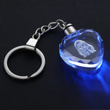 تعليقة سيارة كريستال  – قلب الحب