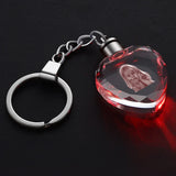 تعليقة سيارة كريستال  – قلب الحب