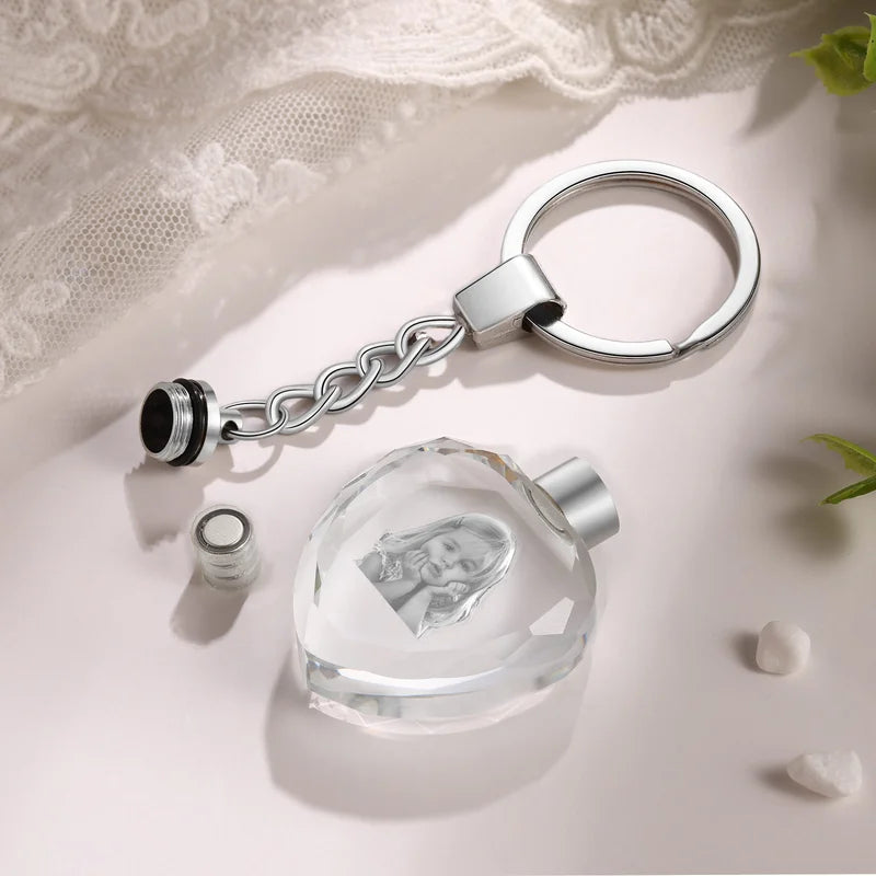 تعليقة سيارة كريستال  – قلب الحب