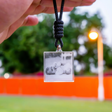 تعليقة سيارة كريستال  – مربع